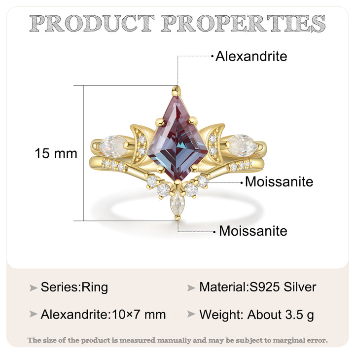 Gold Alexandrite Ring