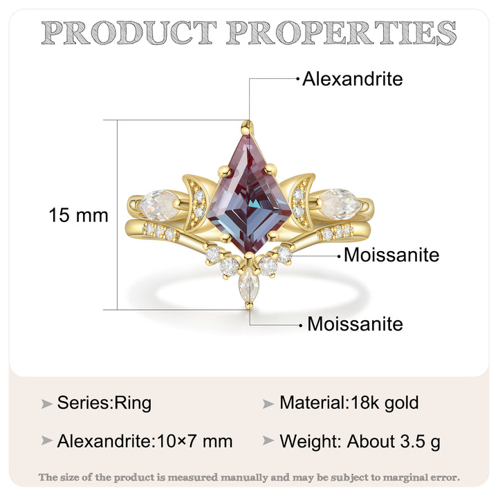 Gold Alexandrite Ring