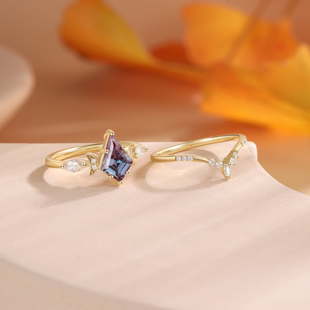 Gold Alexandrite Ring