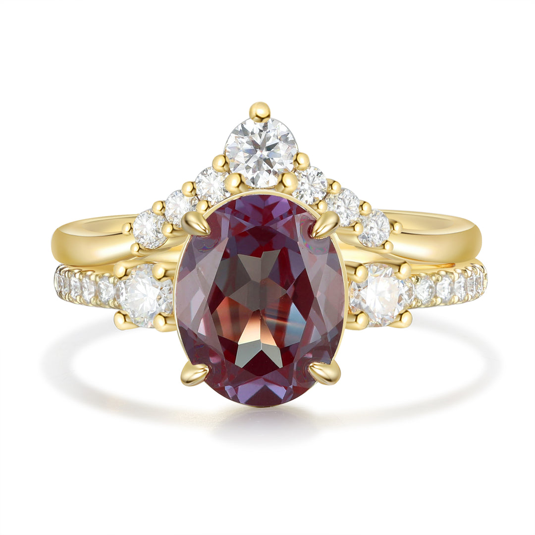 Gold Alexandrite Ring