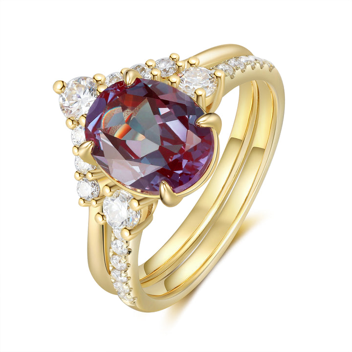 Gold Alexandrite Ring