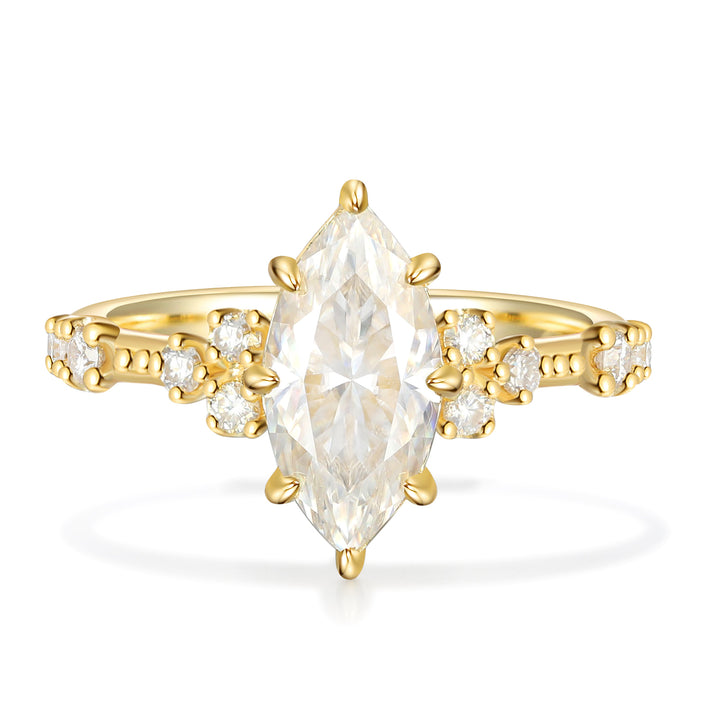 Natural Moissanite Ring