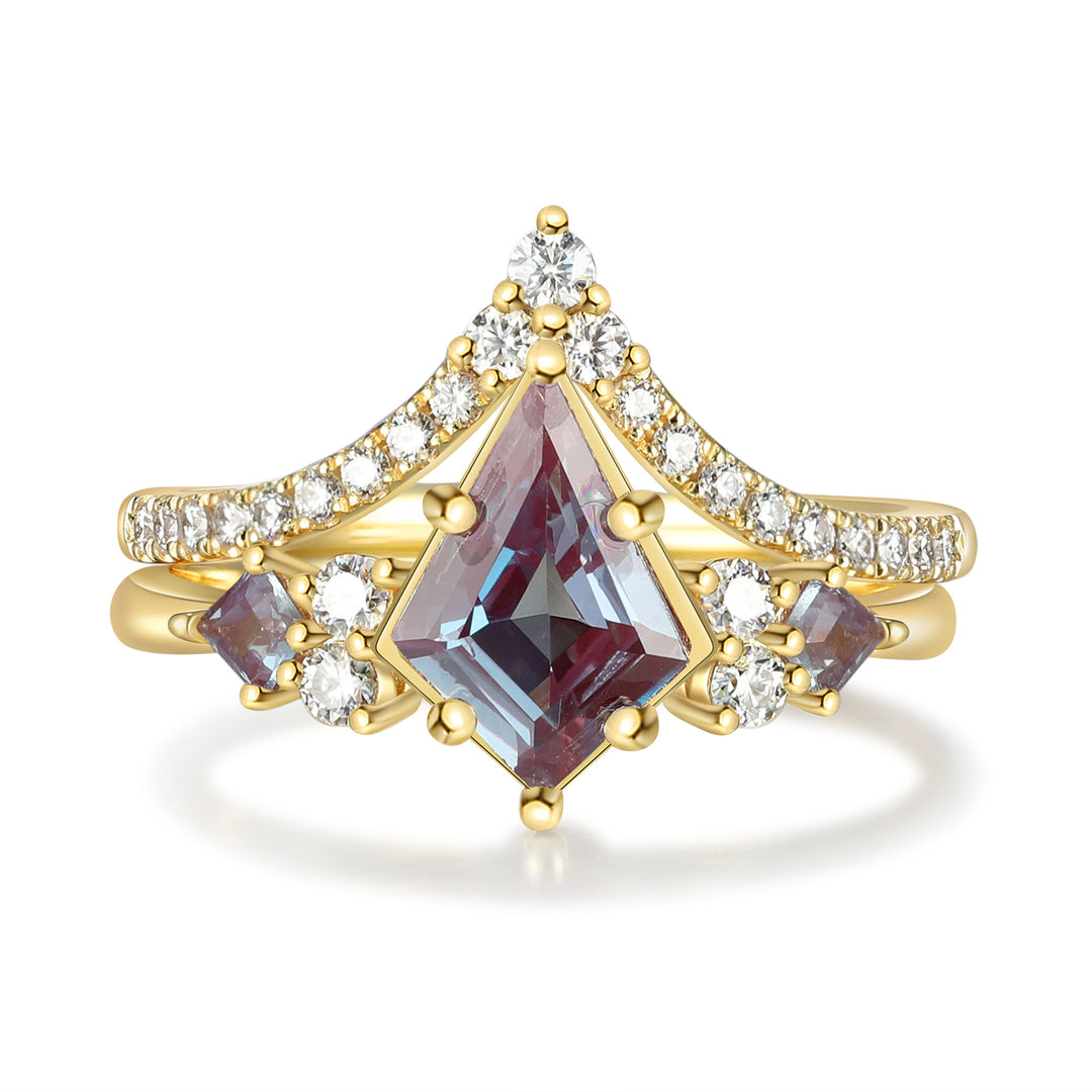 Gold Natural Alexandrite Ring