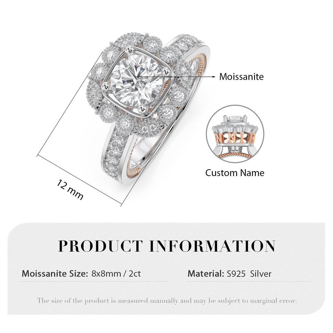 Jewelry Moissanite Ring