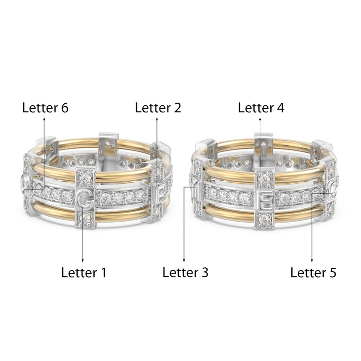 3D Jewelry Wedding Ring
