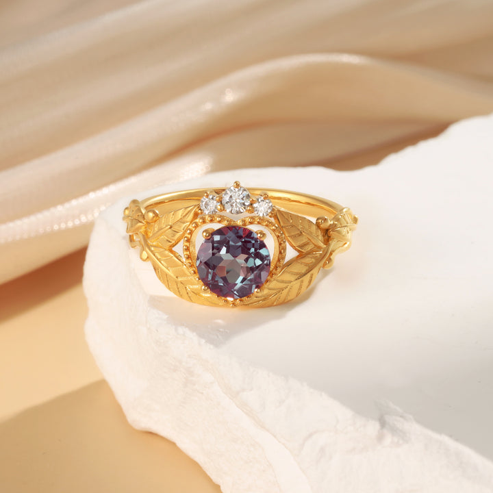 Natural Alexandrite Ring