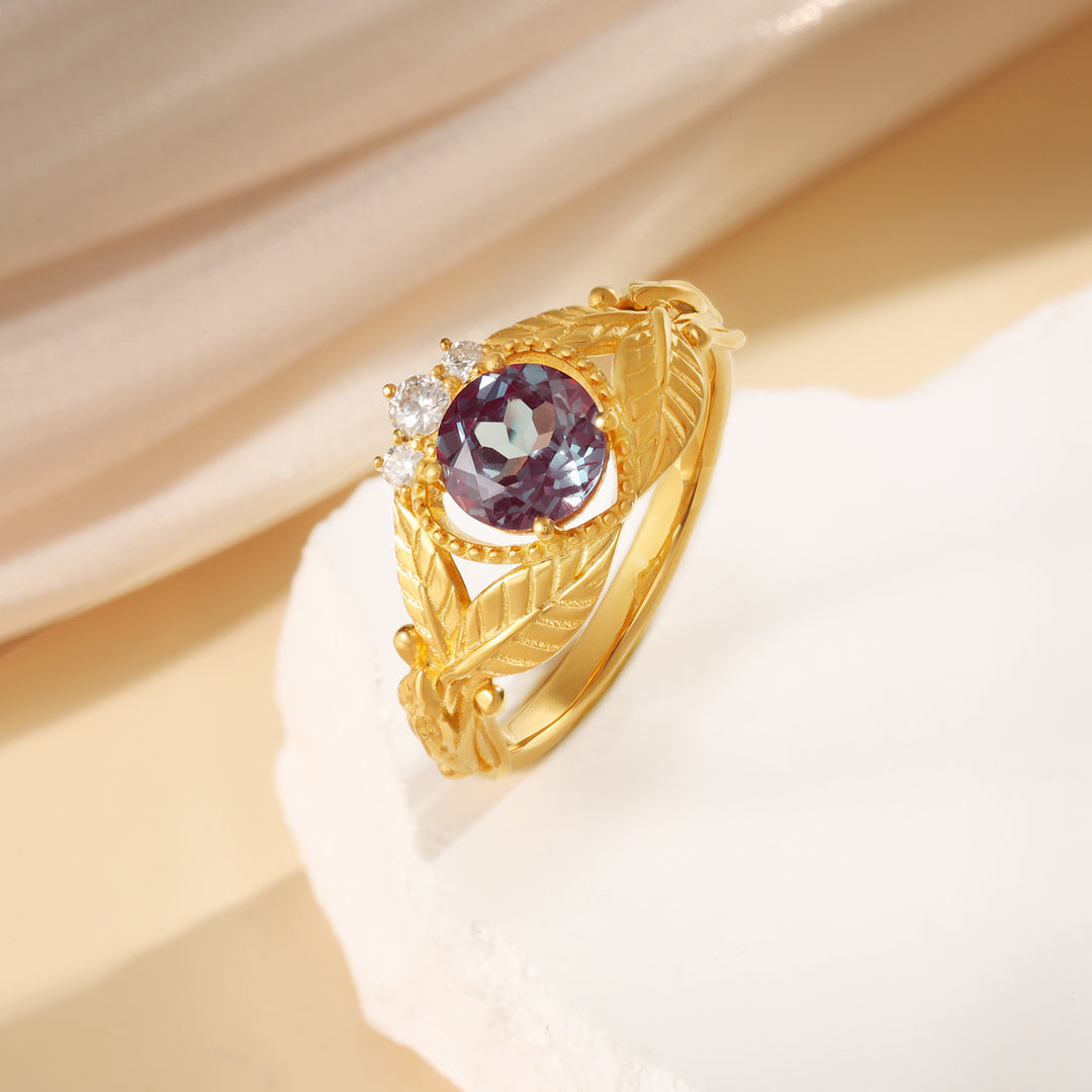 Natural Alexandrite Ring