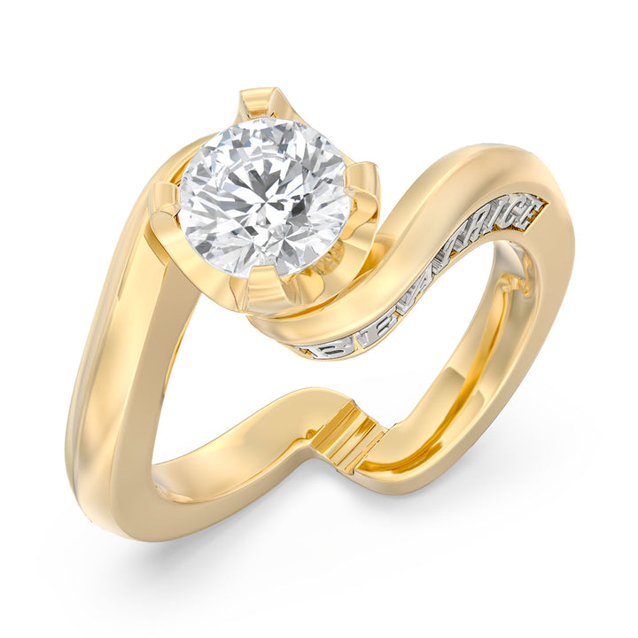 Custom Couple Moissanite Ring