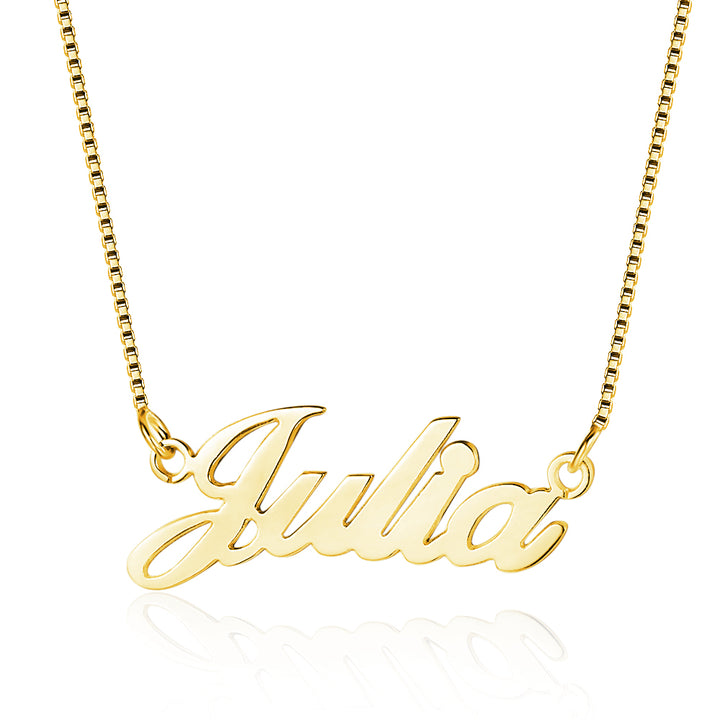 Custom Gold Plated Necklace