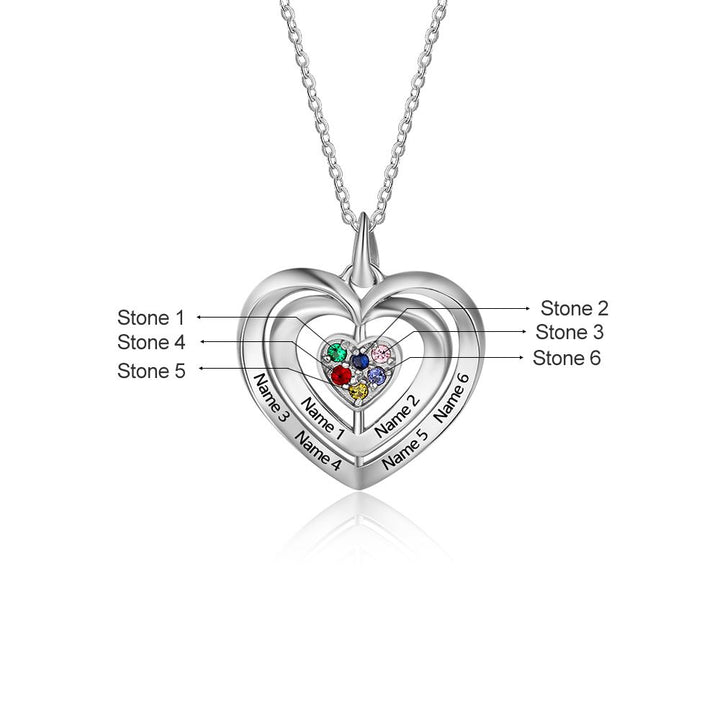 Necklaces with Colorful Birthstones