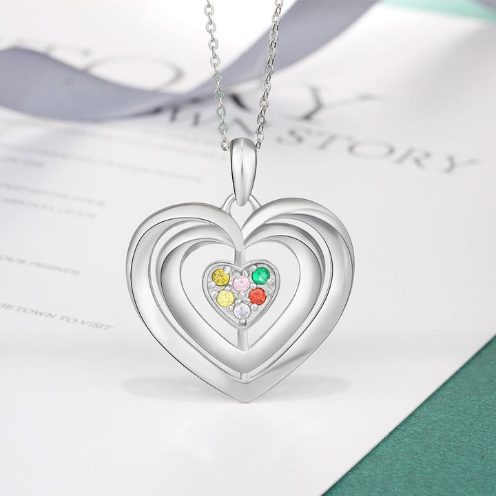 Necklaces with Colorful Birthstones