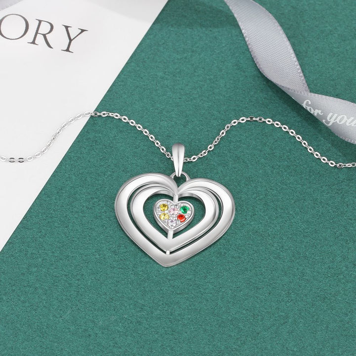Necklaces with Colorful Birthstones