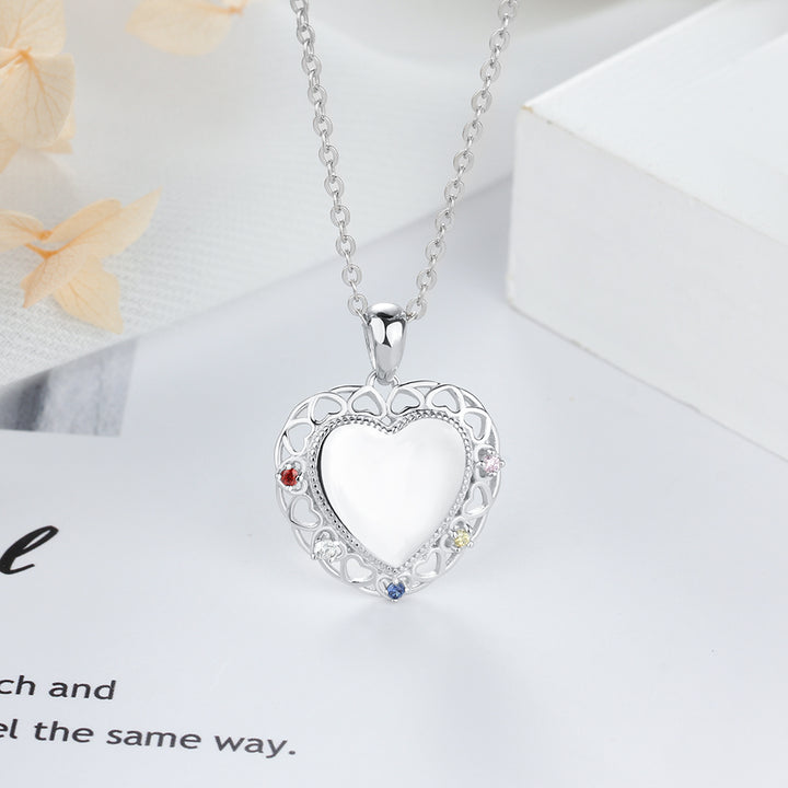 Colorful Heart Necklace