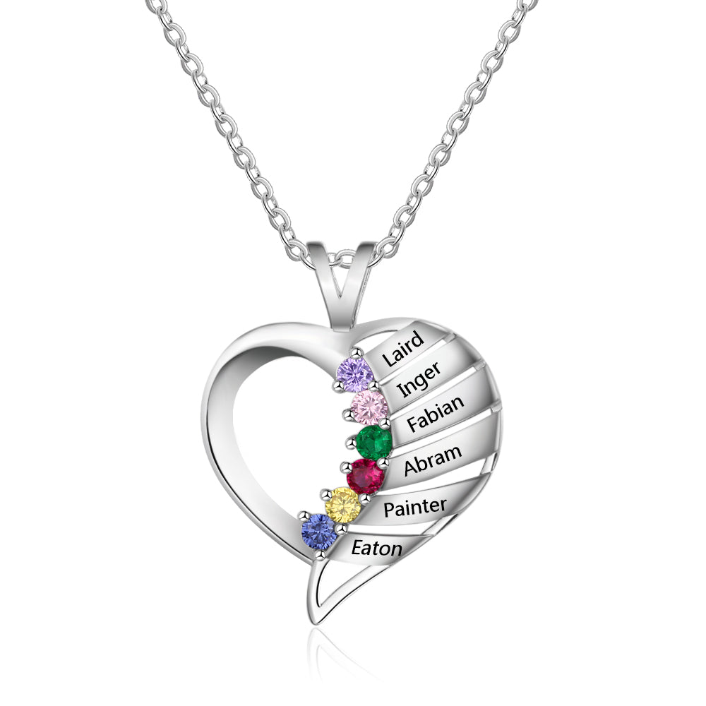 Heart Necklace Cubic Zirconia