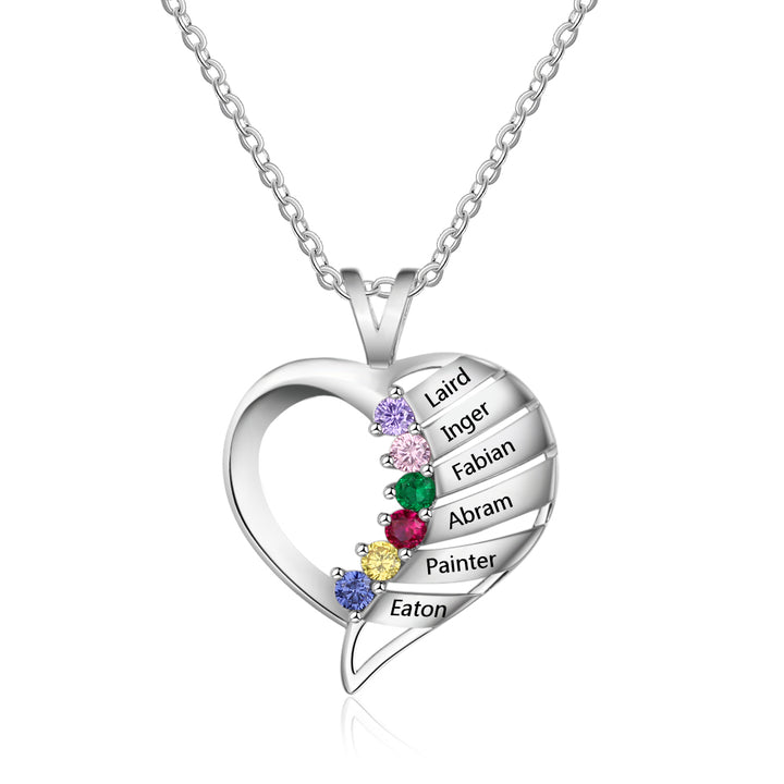 Heart Necklace Cubic Zirconia