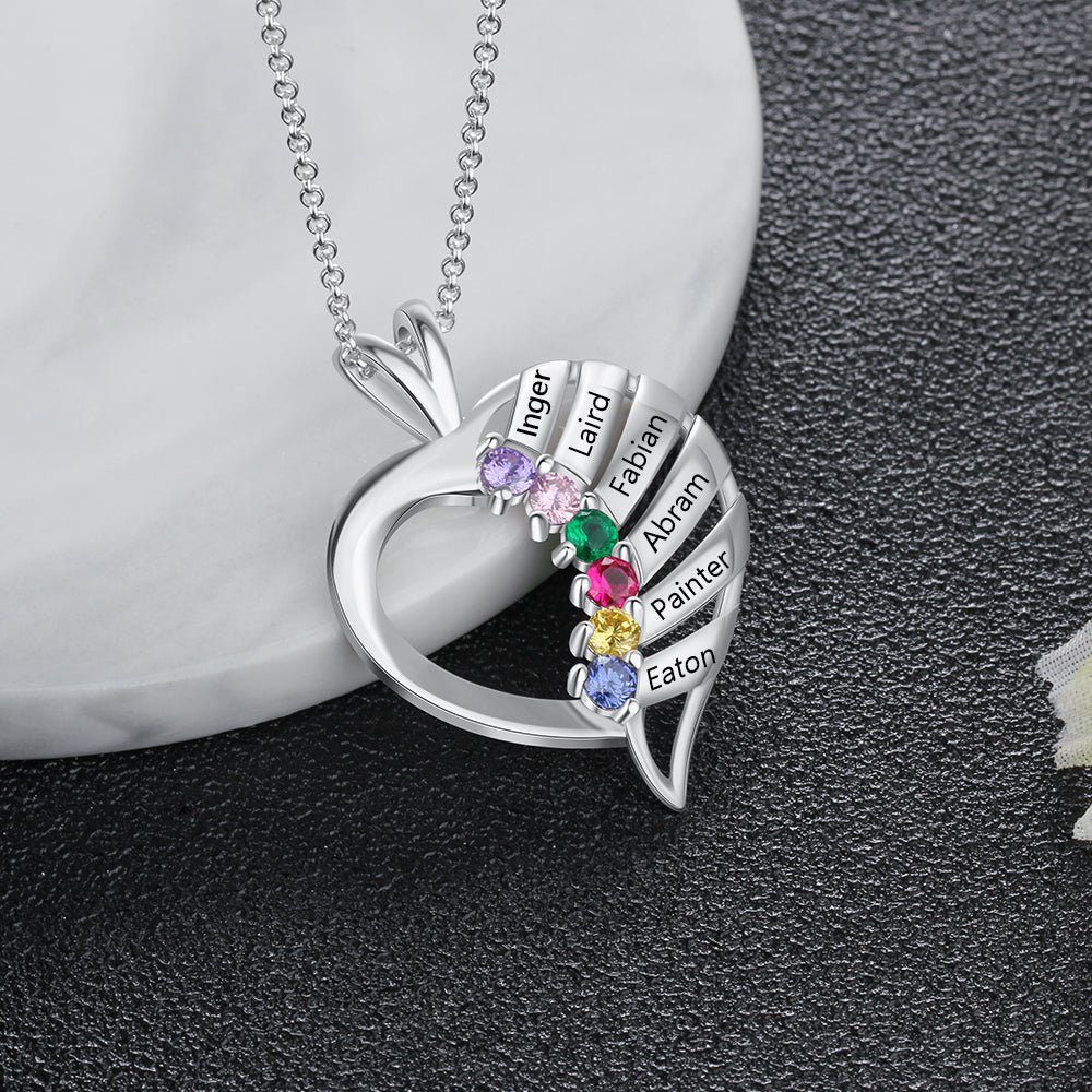Heart Necklace Cubic Zirconia