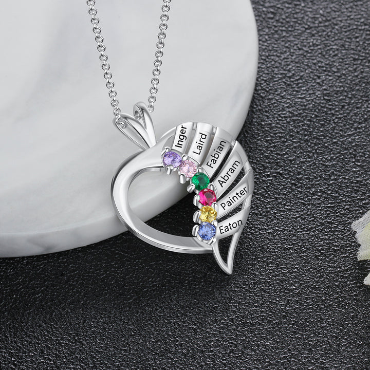 Heart Necklace Cubic Zirconia