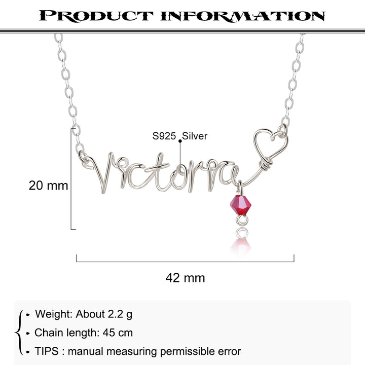 silver Custom Necklace