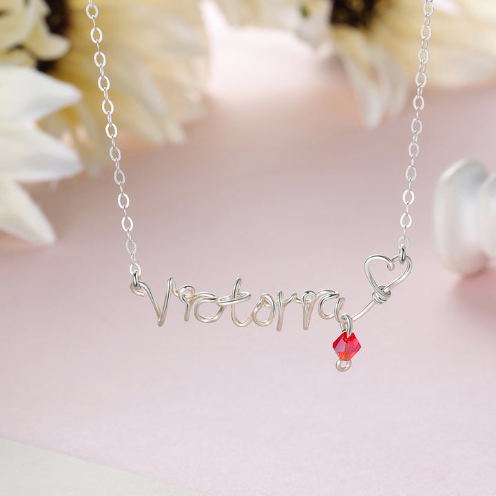 silver Custom Necklace