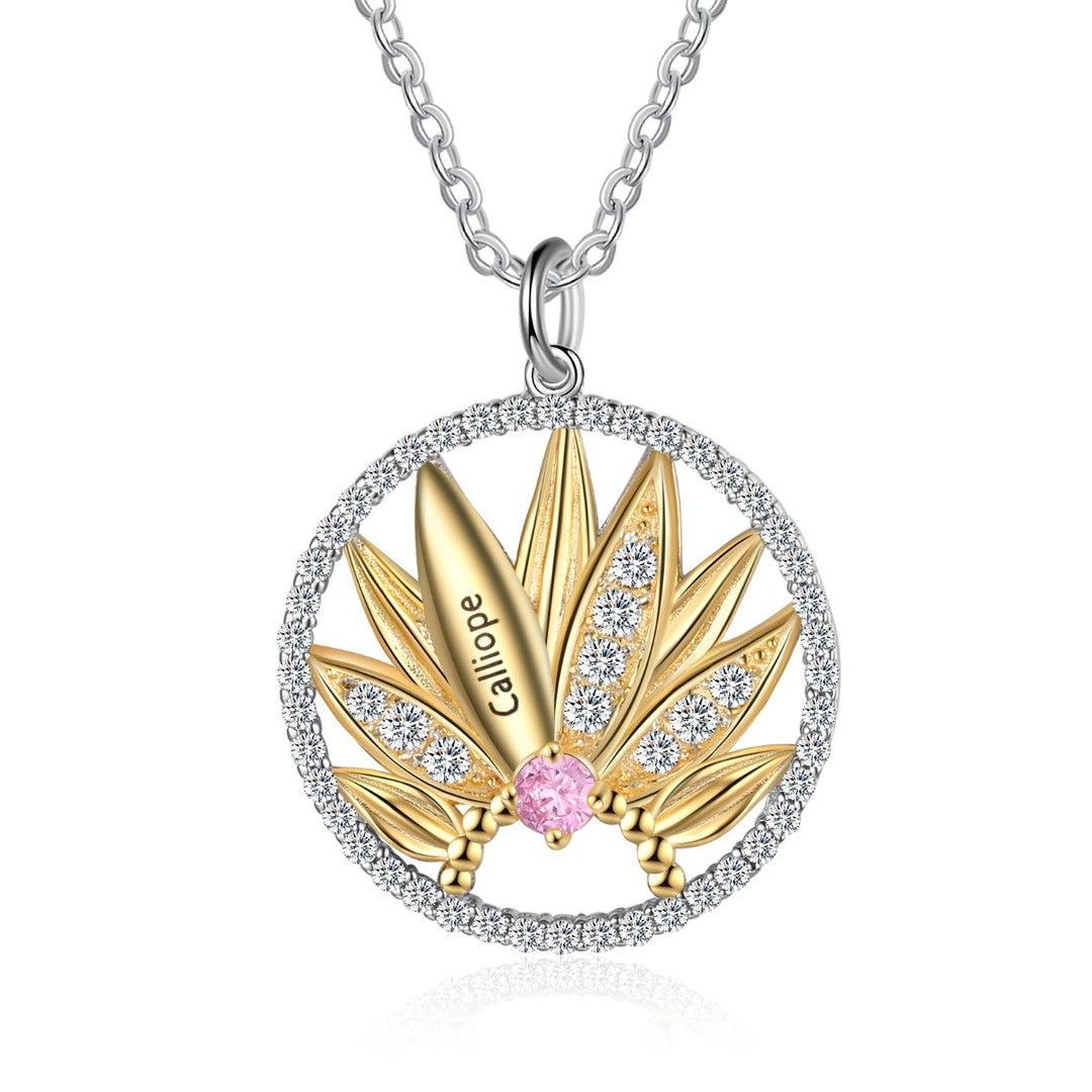 Silver Flower Necklace