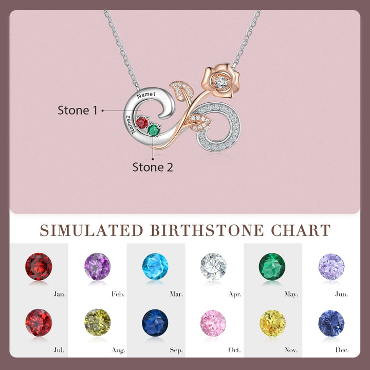 Infinity Flower Necklace