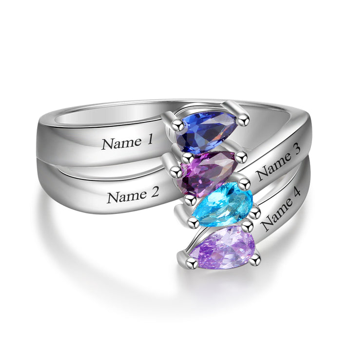 Engraved Silver Ring