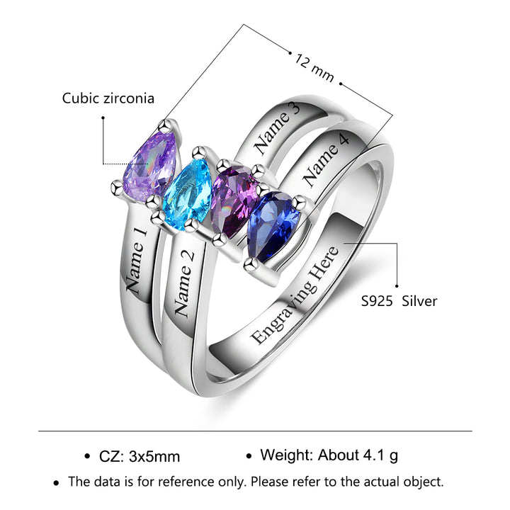 Engraved Silver Ring