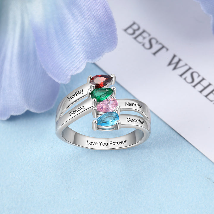 Engraved Silver Ring