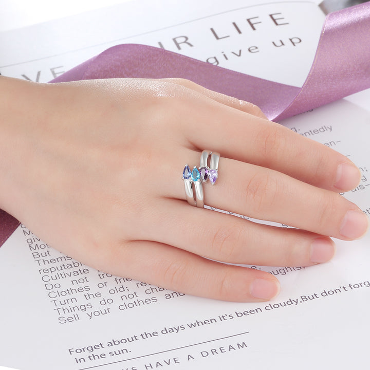 Engraved Silver Ring