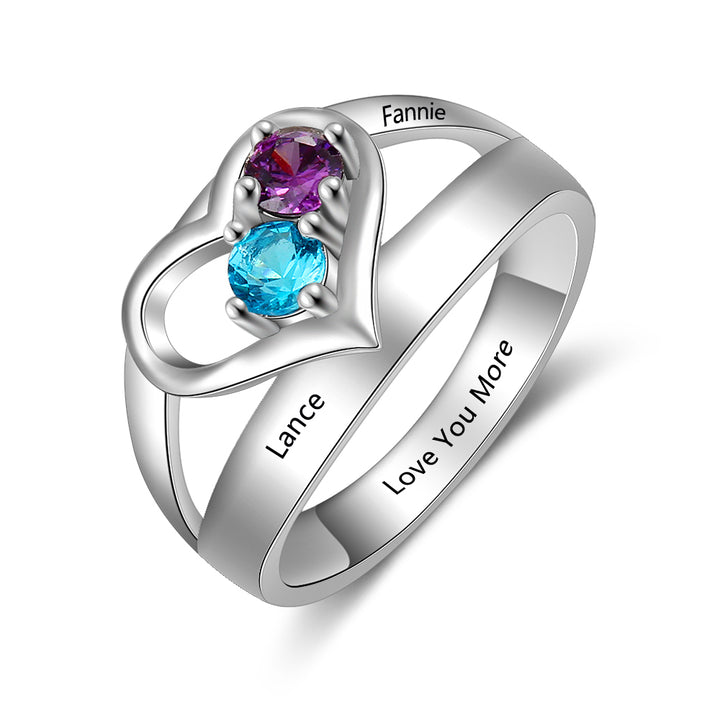 Sterling Silver Heart Ring